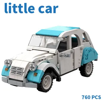 MOC Bloc Maker Joc de Pasionatii de Film Pic de Asamblare a automobilelor de Model de Jucărie pentru Copii DIY Blocuri Cadouri