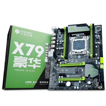 New sosire versiunea 2.49 HUANAN placi de baza X79 CPU combo-uri placi de baza X79 cu CPU Xeon E5 2650 4 channel RAM