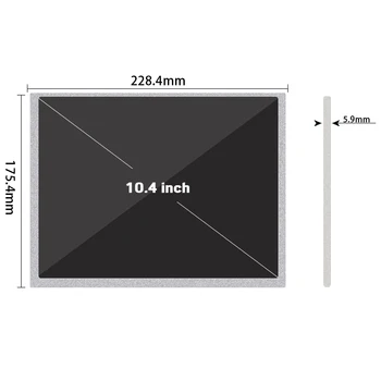 Original Innolux LSA40AT9001 Ecran LCD WithoutTouch Pentru DVD Player Portabil 10.4 Inch 800(RGB)×600 SVGA 96PPI