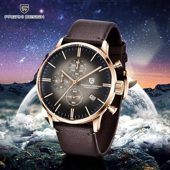 PAGANI DESIGN Bărbați Ceasuri de Lux de Moda Ceas de Aur pentru Bărbați Impermeabil Sprot Cronograf Bărbați Ceas Multifuncțional Reloj hombre