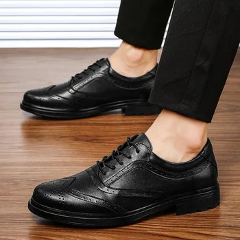 Pantofi de moda sapatos 2020 zapatos mens zapatillas de cauzalitate pentru para nou negru Mens casual de primavara pe piele sport mens alunecare