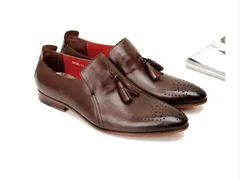 Permeabilă la aer brocking-brocart de afaceri a subliniat birou casual pantofi pentru bărbați