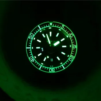 PROXIMA bronz diver mens ceasuri de lux bărbați automat ceas mecanic 300m impermeabil sporturi luminos safir scufundări relogio