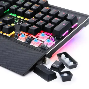 Redragon K567 Tastatură de Gaming 104 Taste cu iluminare RGB Calculator Gamer Tastatură Mecanică