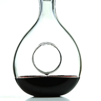 Sentimentele artistice 600-1700ml Creative Inima de Cristal de Sticlă de Vin Decantor Whisky, Coniac, Vin Recipient de Vin Personalizate Oală Cadou