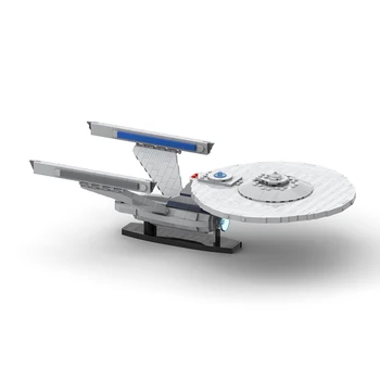 Space Star de Cinema Enterprise-UN NCC Bloc Nava Militară Armă Mare de Asamblare Model Cărămizi Jucarii pentru Baieti Cadouri