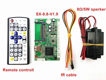 SX-180 LCD de publicitate bord suport 1080P full HD decodare Video,USB Automată funcția de copiere media player bord