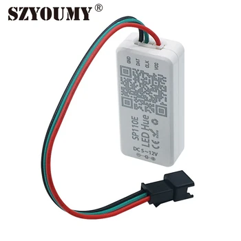 SZYOUMY SP1 10E Inteligent WIFI Controler cu LED-uri Pentru Pixel Vis de Culoare IC Benzi cu LED-uri de Lumină WS2812B 1903 DC 5V-12V 20BUC O Mulțime