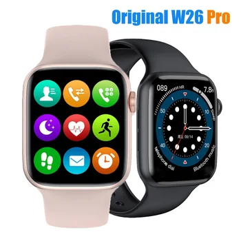 TREZER IWO W26+ Pro Ceas Inteligent 1.75 Inch 320*385 Seria 6 IPS Ecran Tactil Complet Personalizat Fata Ceas Smartwatch Bărbați Femei PK HW22