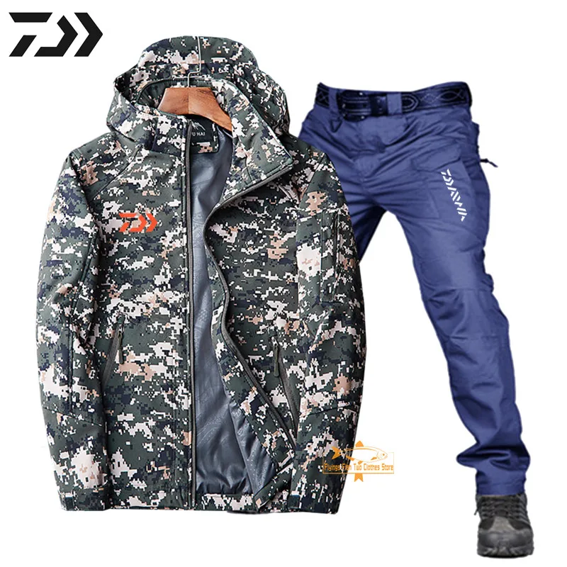 La reducere! Daiwa primavara iarna pescuit haine de camuflaj militar costume de pescuit în aer liber sport nou set de pescuit pescuit jachete - en-gros / www.chicmeniu.ro